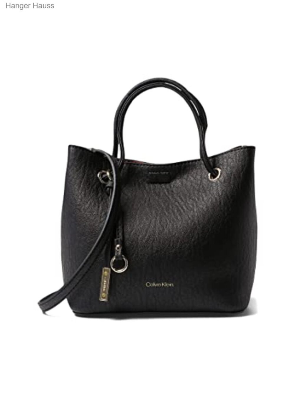 Calvin Klein Gabrianna Bubble Lamb Mini Tote Crossbody Faux Leather